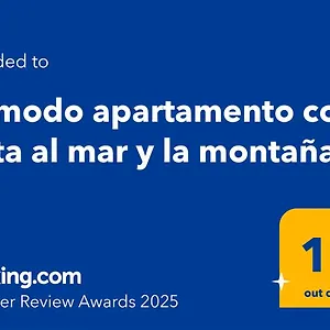 Apartamento Comodo Con Vista Al Mar Y La Montana 